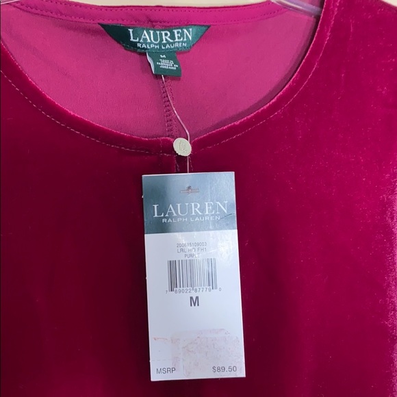 Lauren Ralph Lauren Velvet blouse - Picture 4 of 7
